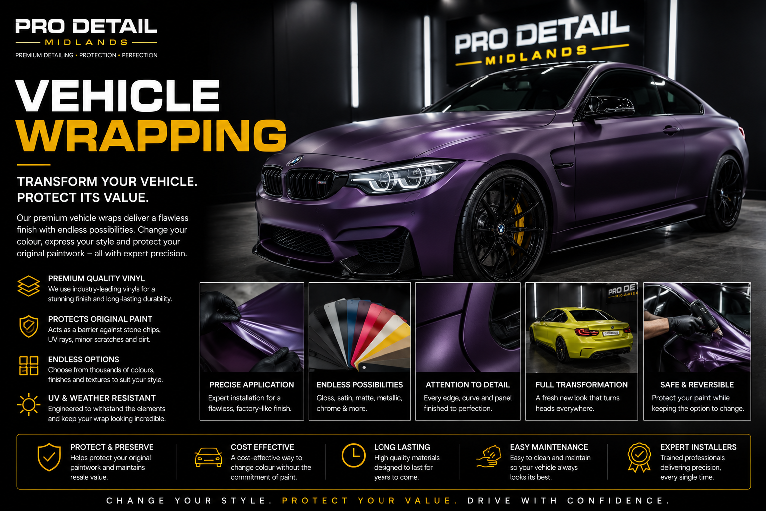 Vehicle Wrapping — Request a Quote