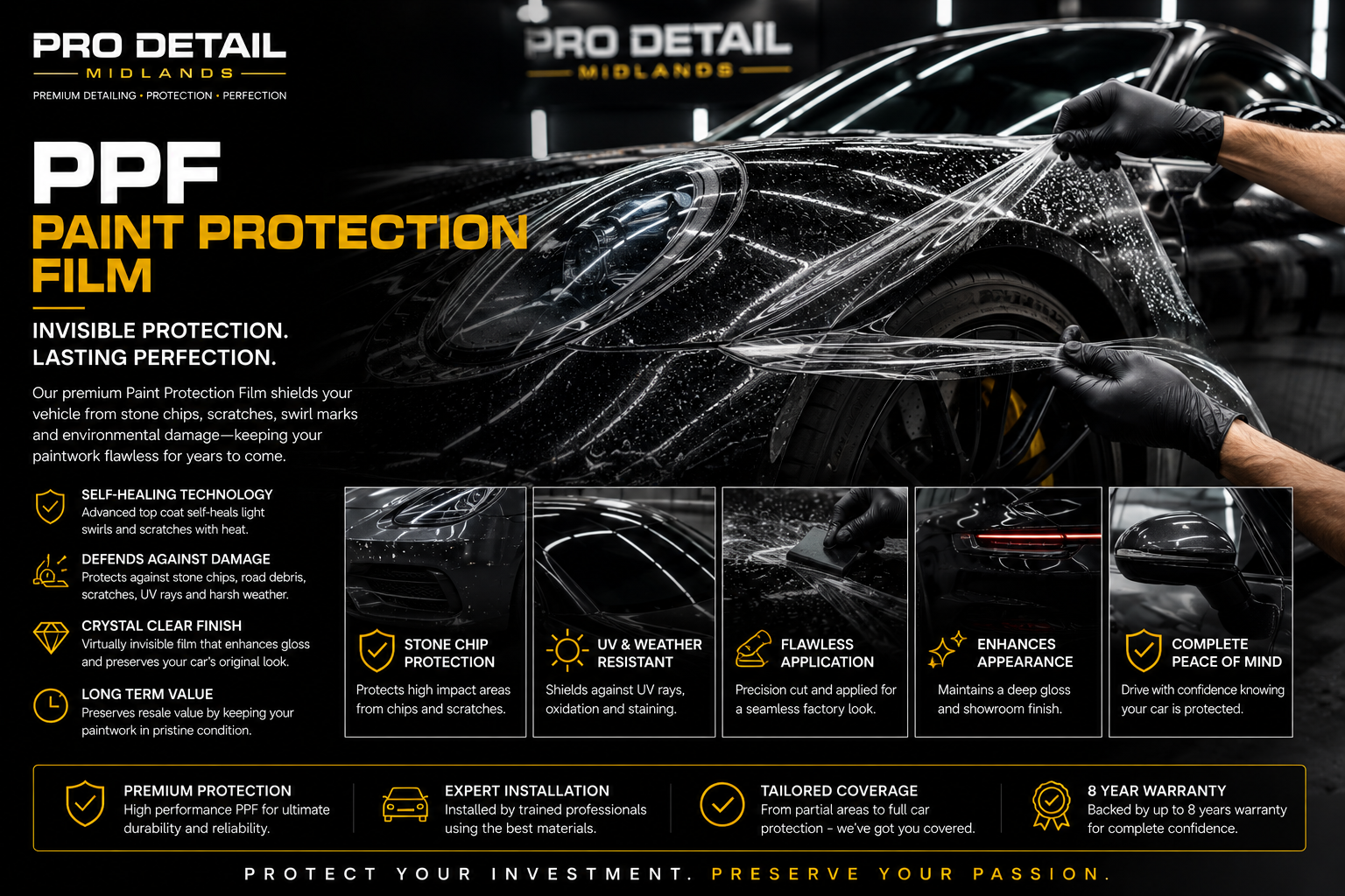 Paint Protection Film (PPF) — Request a Quote