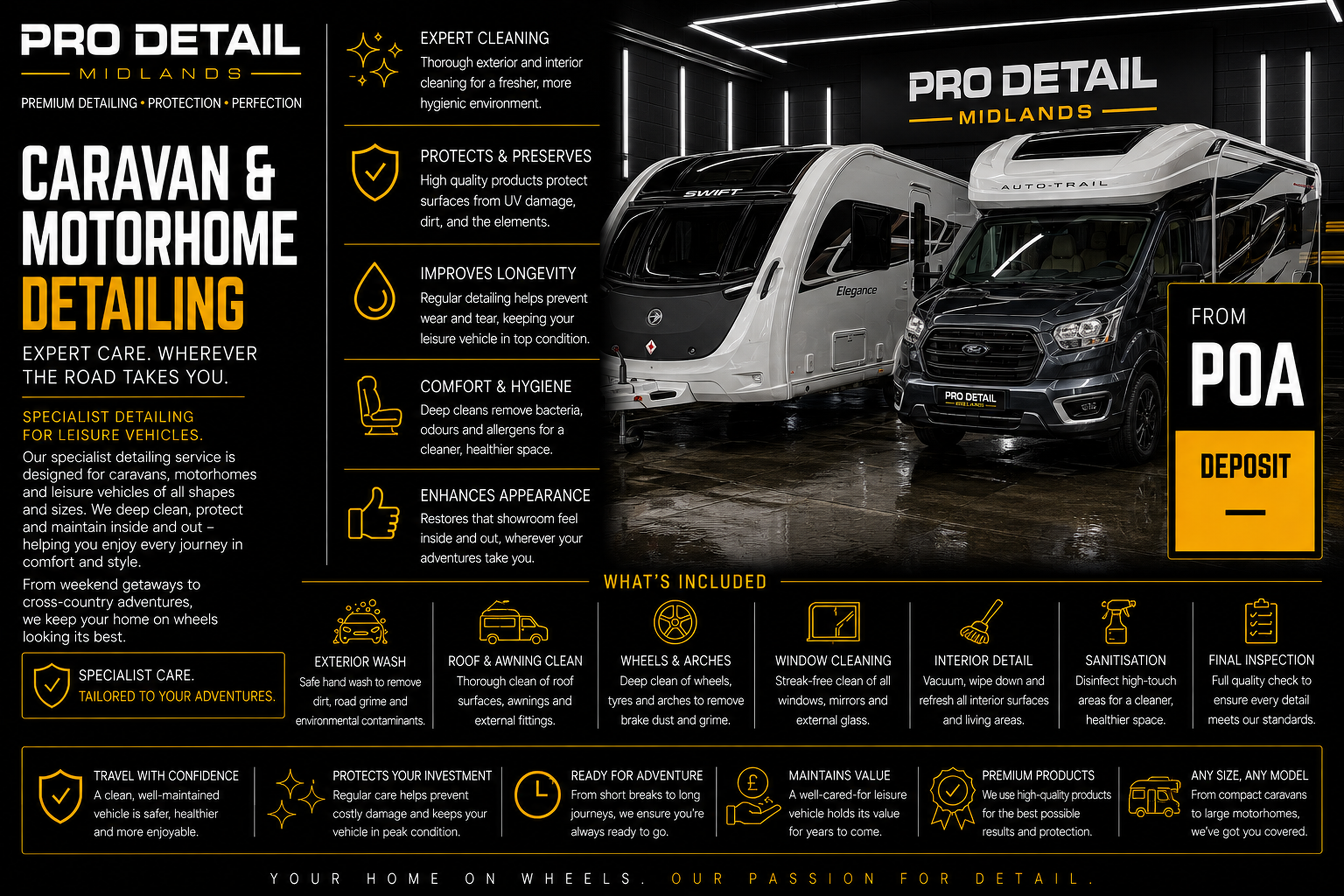 Caravan & Motorhome Detailing — Request a Quote